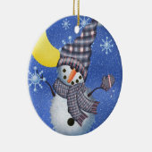 Baby Snowman Dated Keepomwille Ornament (Rechts)