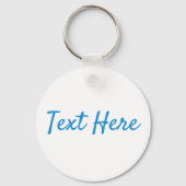 Baby Snowman met Crystal Snowflakes Ornament Sleutelhanger (Achterkant)