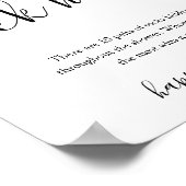 Baby Sock Hunt Baby shower Game Sign Poster (Hoek)