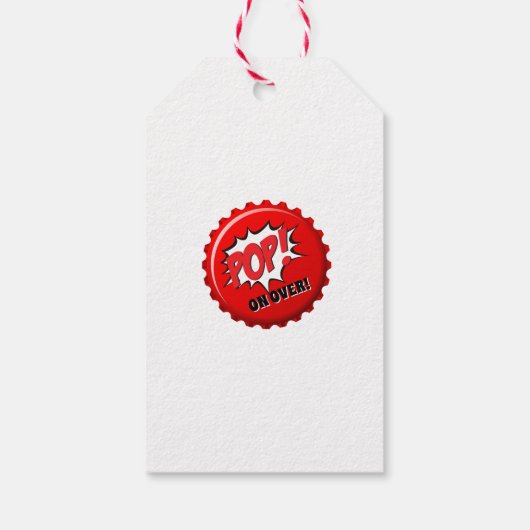 Baby Soda Ready to POP  Cadeaulabel (Achterkant)