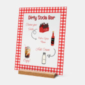 Baby Soda Ready to POP Dirty Soda Sign Acryl Bord (Hoek)