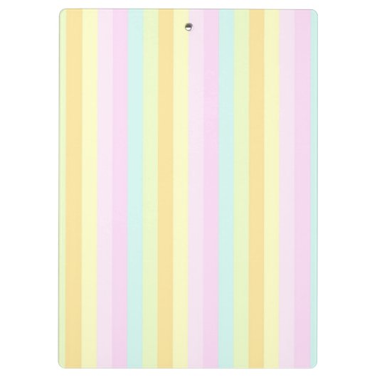 Baby Soft Pastels Klembord (Achterkant)