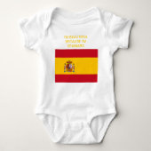 Baby Spaans Pride Romper (Voorkant)