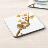 Baby Sparrow Birds Hard plastic onderzetter (Linkerzijde)