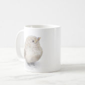 Baby Sparrow Digital-Waterverf Koffiemok (Voorkant links)