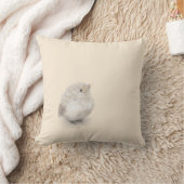 Baby Sparrow Digital-Waterverf Kussen (Deken)