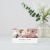 Baby & Speelgoed Dog, Babysitter, Dagverzorging, N Visitekaartje (Staand voorkant)