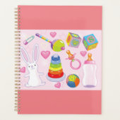 Baby Speelgoed en Nursery Essentials Planner (Voorkant)