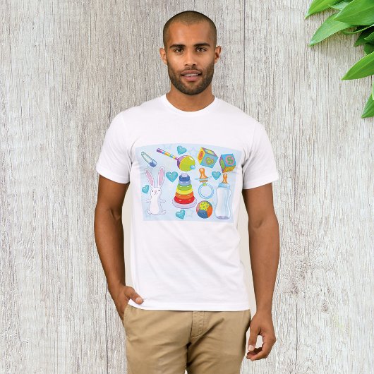 Baby speelgoed Mannen T-shirt