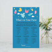 Baby-speelgoed Wat zit er in je handtas? (Staand voorkant)