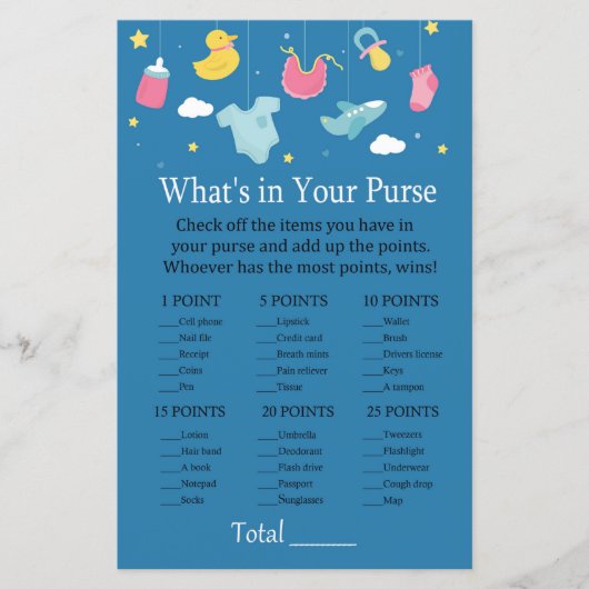 Baby-speelgoed Wat zit er in je handtas? (Voorkant)