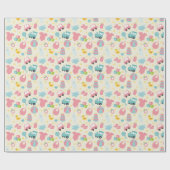 Baby-speelgoedpatroon Cadeaupapier (Vlak)