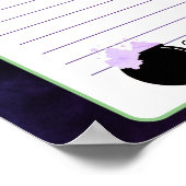 Baby Spell Boek Advies & Welzijn Wensen Poster (Hoek)