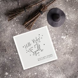 Baby Spell Halloween neutraal Baby shower papier Servet