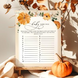 Baby-spelletje voor pompoen