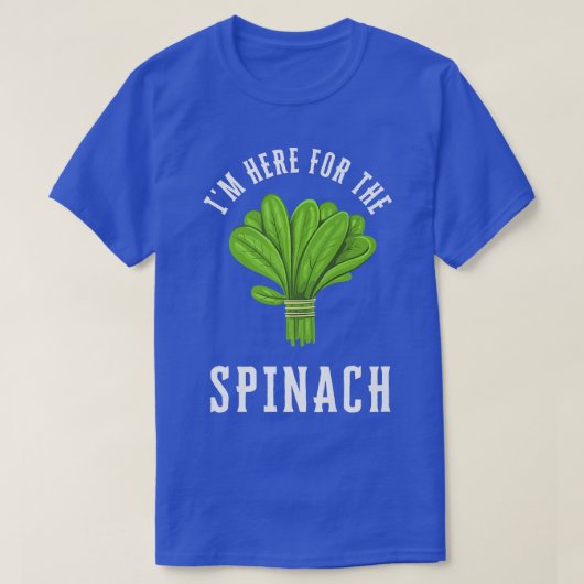 Baby Spinach Organic Spinach and Kale Vegetarian V T-shirt (Design voorkant)