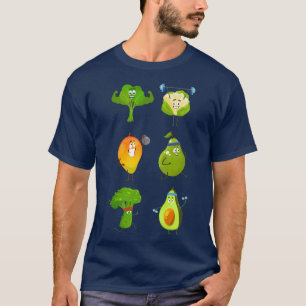 Baby Spinach Organic Spinach and Kale Vegetarian V T-shirt