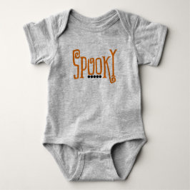 Baby Spooky Halloween Design Romper