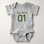 Baby sportteam Jersey Bodysuit (Voorkant)