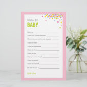 Baby springen / Baby shower Wust voor Baby - Roze (Staand voorkant)