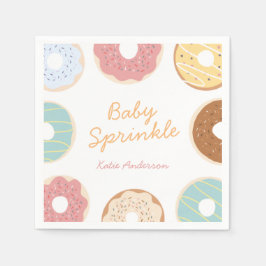 Baby Sprinke Donut Baby shower Servet