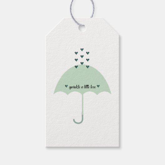 BABY Sprinkle A Little Love Feestje Cadeaulabel (Voorkant)