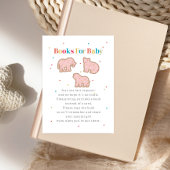 Baby Sprinkle Animal Cookies Book Request Pink Informatiekaartje
