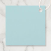 Baby Sprinkle baby shower favor labels (Achterkant)