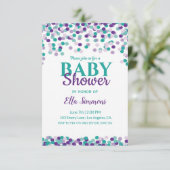 Baby Sprinkle | BABY SHOWER Kaart (Staand voorkant)