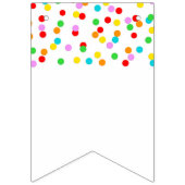 Baby Sprinkle Banner Rainbow Confetti (Eerste vlag)