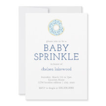 Baby Sprinkle // Blue Boy Donut Shower