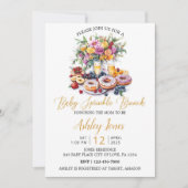 Baby Sprinkle Brunch Aangepast Baby shower Uitnodi Kaart (Voorkant)