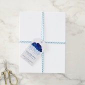 Baby Sprinkle Classic Blue | Kool Shower Hartelijk Cadeaulabel (Met Touw)