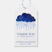 Baby Sprinkle Classic Blue | Kool Shower Hartelijk Cadeaulabel (Voorkant)