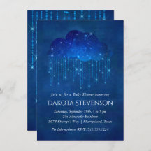 Baby Sprinkle Classic Blue | Moody Baby shower