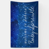 Baby Sprinkle Classic Blue | Welkom Moody Shower Spandoek (Verticaal)