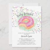 Baby Sprinkle Donut Baby shower Invitation Kaart (Voorkant)