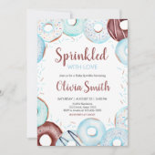 Baby Sprinkle Donuts Baby shower Kaart (Voorkant)