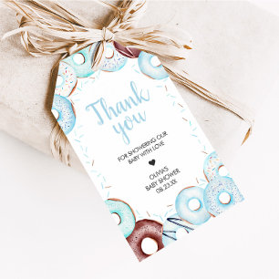Baby Sprinkle Donuts Baby shower voorkeurtags Cadeaulabel