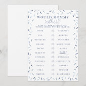 Baby Sprinkle douchegame Kaart (Voorkant / Achterkant)