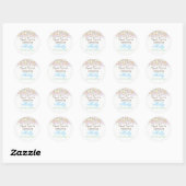 Baby Sprinkle Favor Stickers (Vel)
