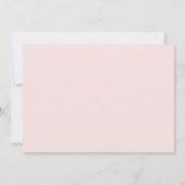 Baby Sprinkle Floral Baby shower Hartelijk dank Bedankkaart (Achterkant)