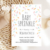 Baby Sprinkle Gender Neutral Sprinkles Confetti Kaart