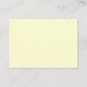 Baby Sprinkle Gissen Spel Baby shower Informatiekaartje (Achterkant)