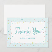 Baby Sprinkle Hartelijk dank (Voorkant / Achterkant)