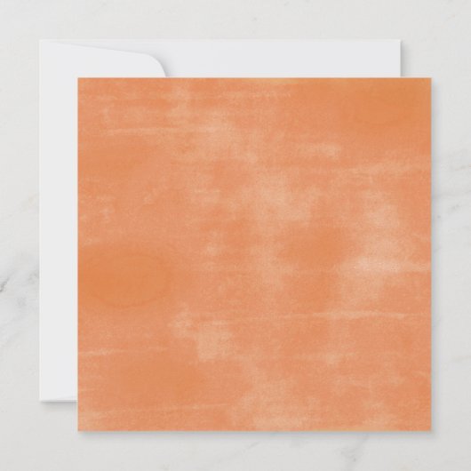 Baby Sprinkle Herfst Pumpkin Wildflower Baby showe Kaart (Achterkant)