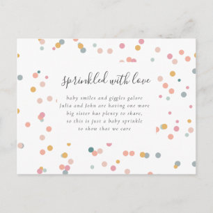 baby Sprinkle Invitation briefkaart