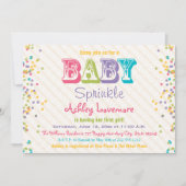 Baby Sprinkle Invitation Kaart (Voorkant)