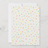 Baby sprinkle kaart (Achterkant)