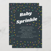 Baby Sprinkle Kaart (Voorkant / Achterkant)